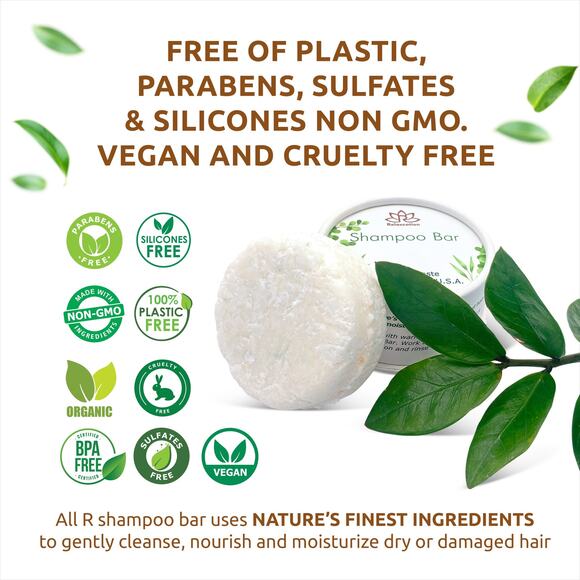 UNSCENTED Shampoo Bar for Damaged Hair - Picture 5 of 16